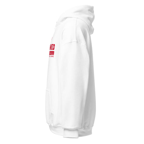 Hallowed Basketball Crimson Hoodie
